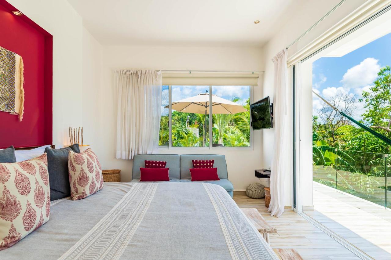 Chic & Mexican Villa, A True Oasis Pool, Security 图卢姆 外观 照片