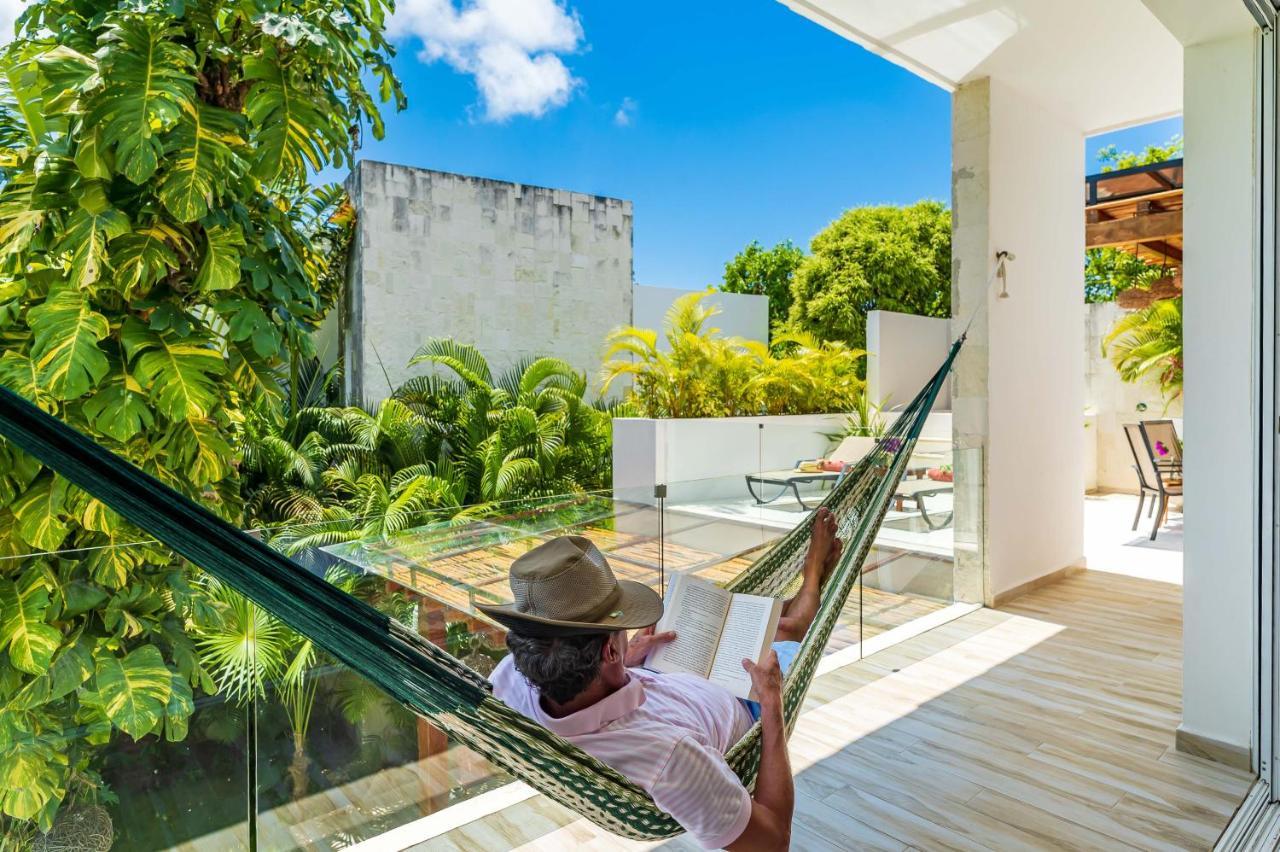 Chic & Mexican Villa, A True Oasis Pool, Security 图卢姆 外观 照片