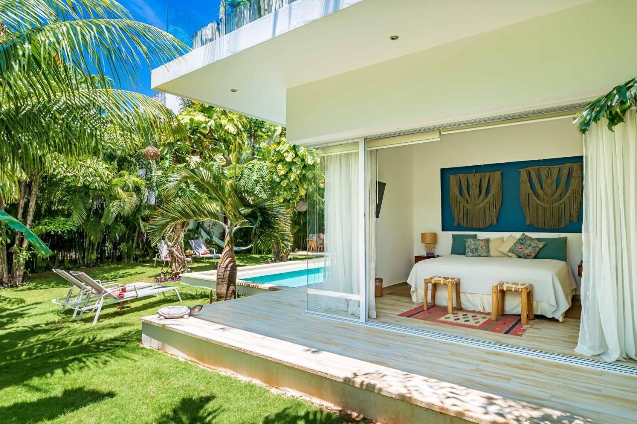 Chic & Mexican Villa, A True Oasis Pool, Security 图卢姆 外观 照片