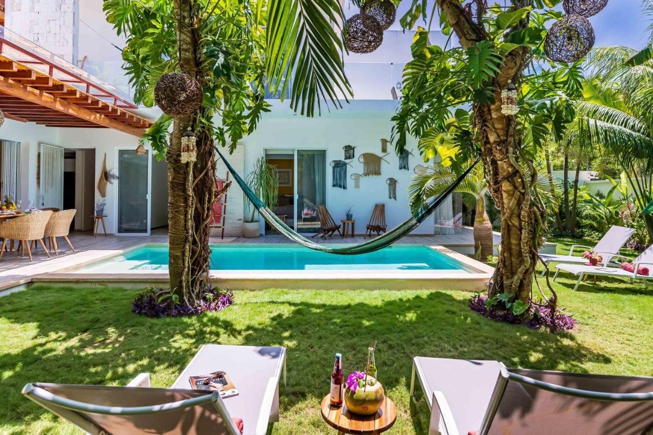 Chic & Mexican Villa, A True Oasis Pool, Security 图卢姆 外观 照片