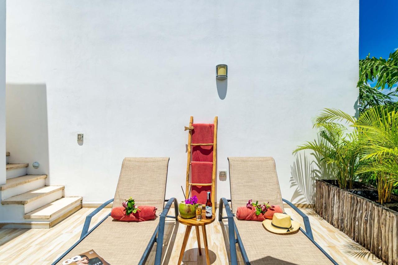 Chic & Mexican Villa, A True Oasis Pool, Security 图卢姆 外观 照片