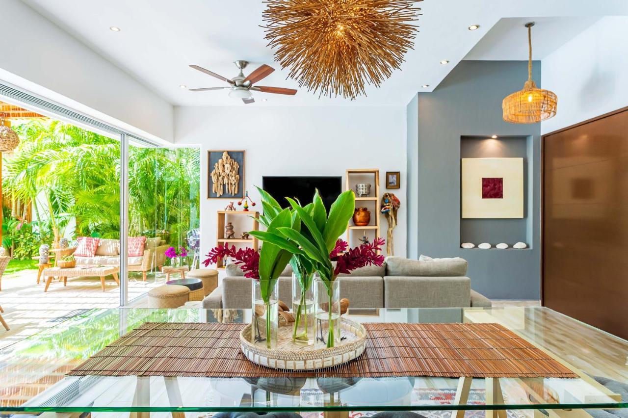Chic & Mexican Villa, A True Oasis Pool, Security 图卢姆 外观 照片