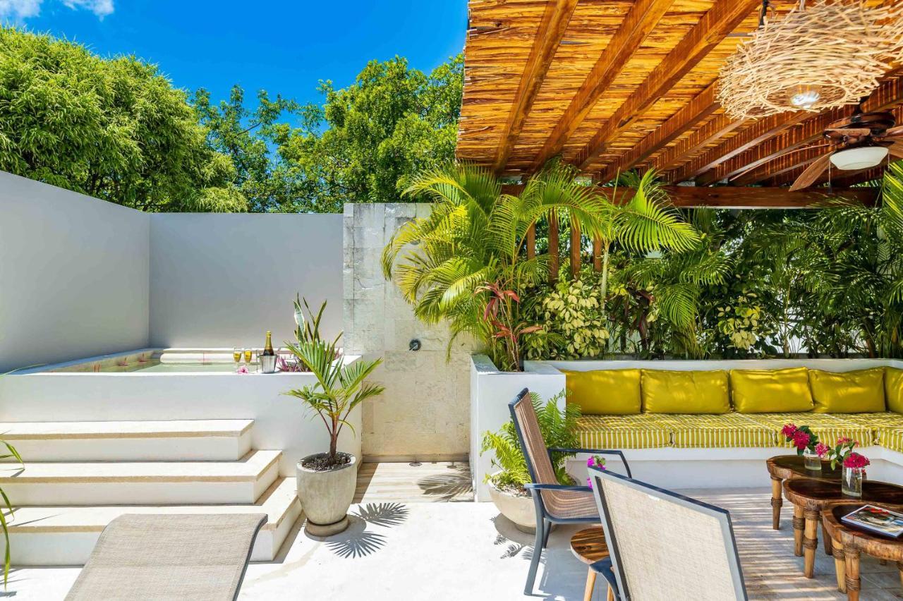 Chic & Mexican Villa, A True Oasis Pool, Security 图卢姆 外观 照片