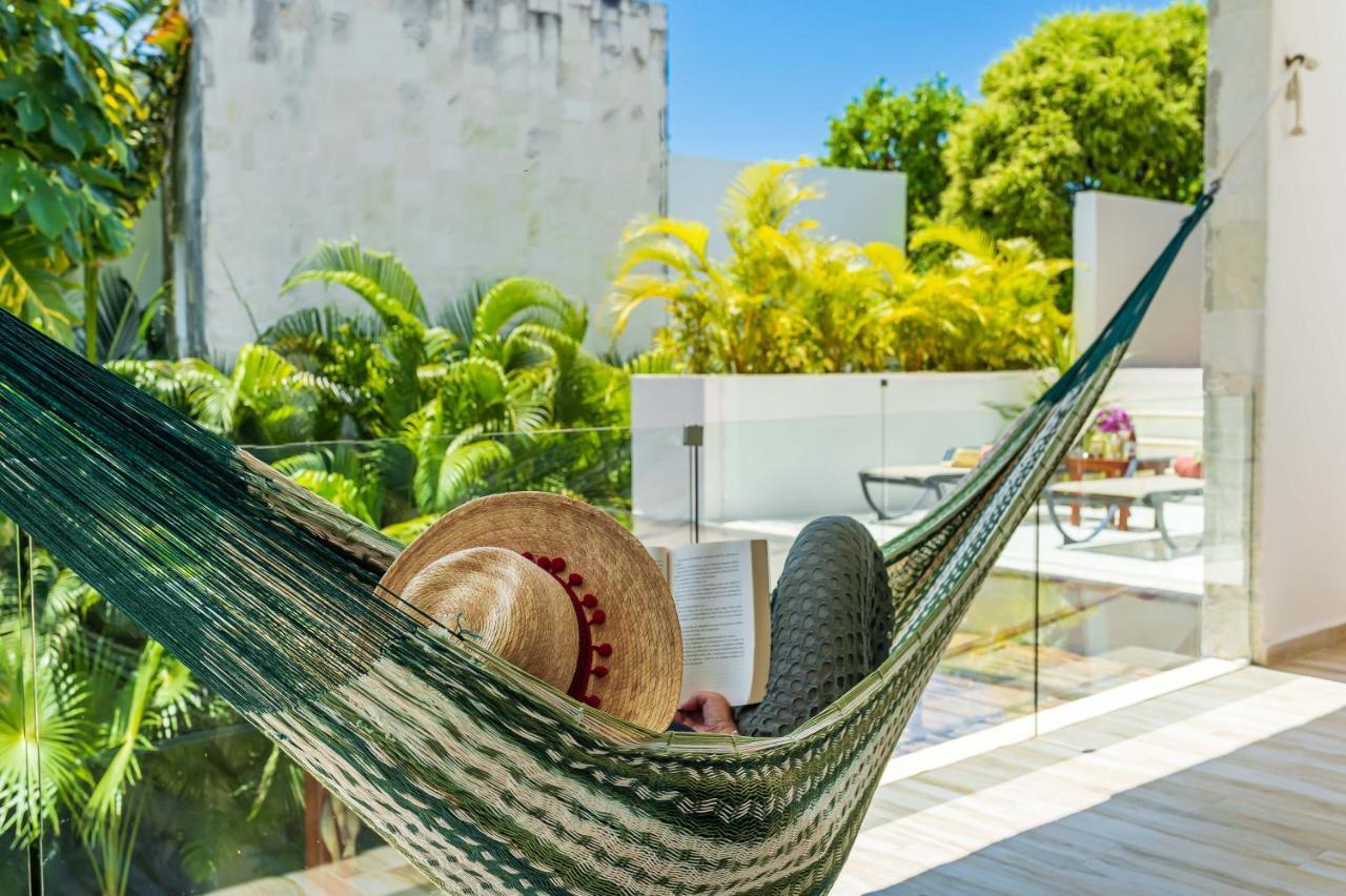 Chic & Mexican Villa, A True Oasis Pool, Security 图卢姆 外观 照片