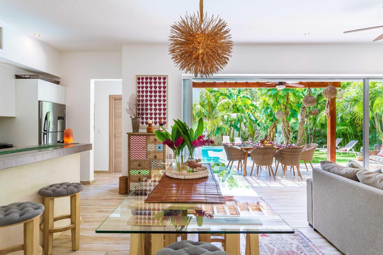 Chic & Mexican Villa, A True Oasis Pool, Security 图卢姆 外观 照片