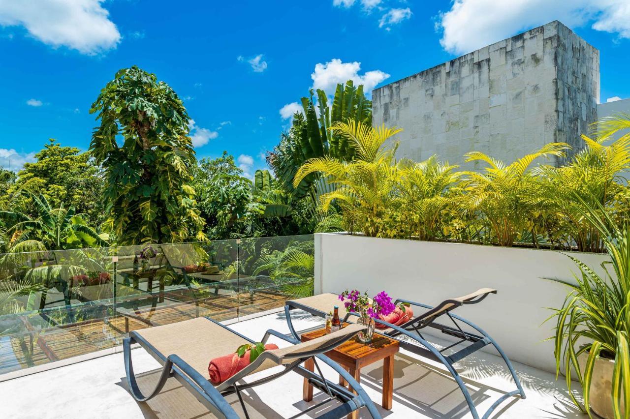 Chic & Mexican Villa, A True Oasis Pool, Security 图卢姆 外观 照片