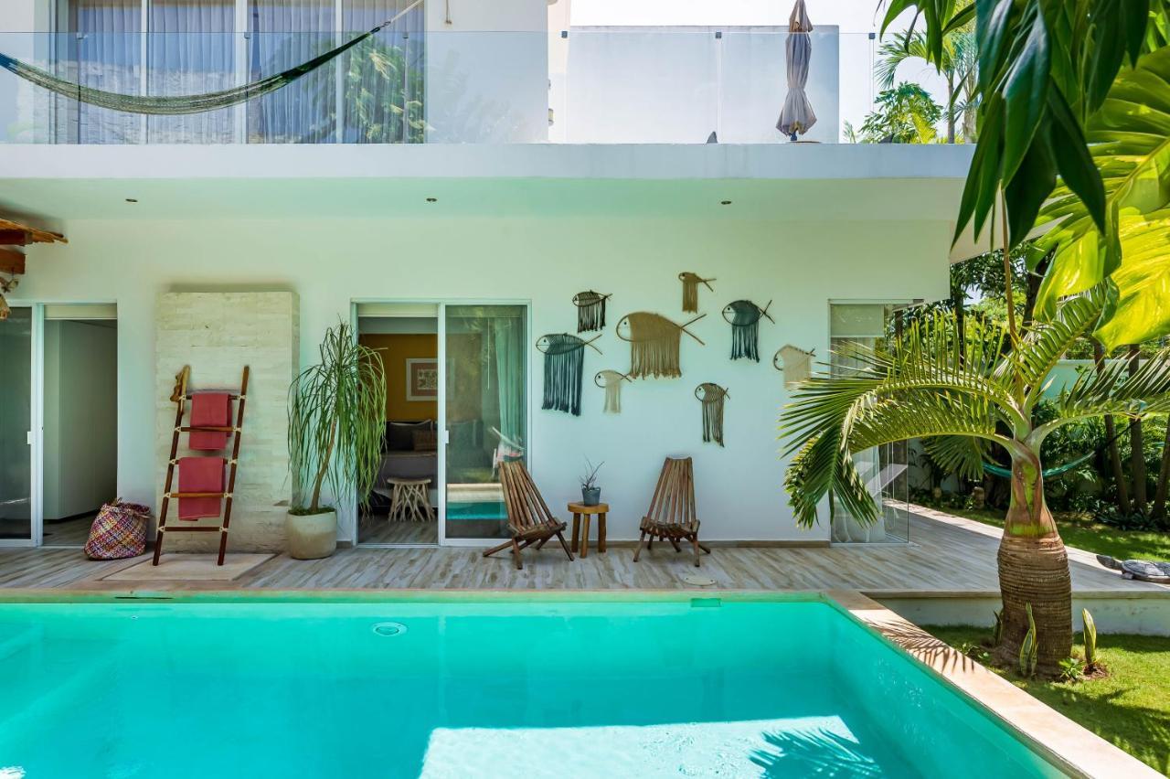 Chic & Mexican Villa, A True Oasis Pool, Security 图卢姆 外观 照片